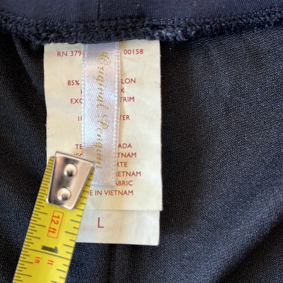 Large Original Penguin black swim bottoms - Picture 4 of 5